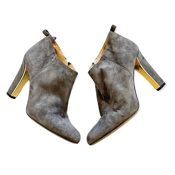Kate Spade ankle boots Netta , gray suede, Size 9.5 - Picture 3 of 10